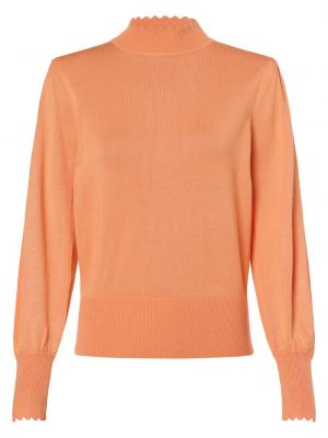 Sweter z wiskozy Zero pomarańczowy