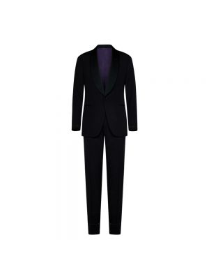 Czarny garnitur Ralph Lauren