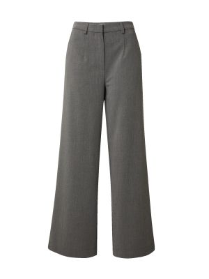 Широки панталони тип „марлен“ Minimum сиво