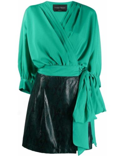 Платье Christian Pellizzari, зеленое