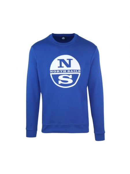 Sweatshirt mit rundhalsausschnitt North Sails blau