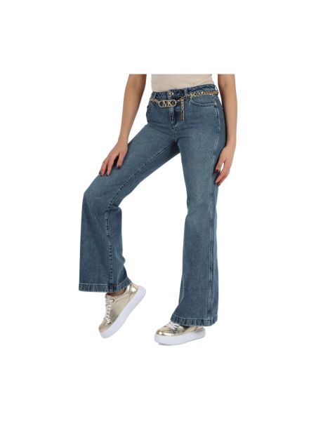 Bootcut jeans mit taschen Michael Kors blau