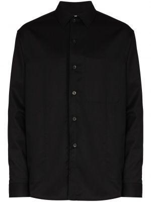 Camisa manga larga oversized Tom Wood negro