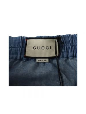Falda Gucci Vintage azul