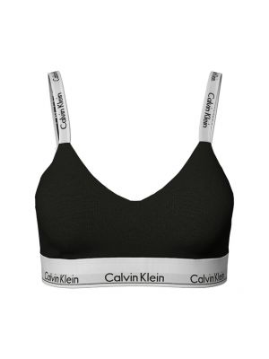 Sujetador de algodón Calvin Klein Underwear gris