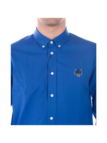 Camisa con botones Kenzo azul