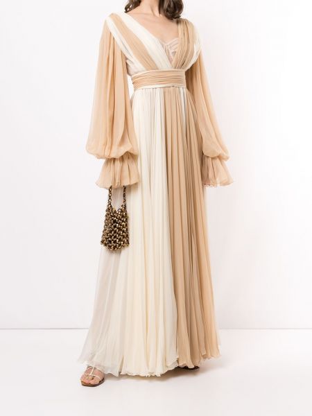 Vestido de noche plisado Dolce & Gabbana