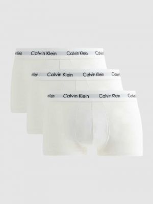 Bokserki slim fit Calvin Klein Underwear białe