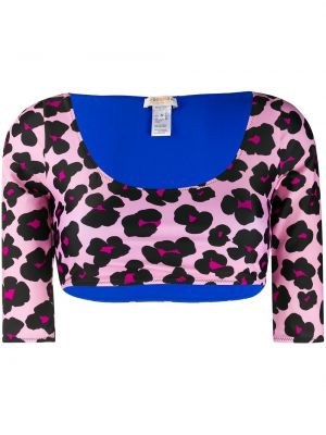 Crop top La Doublej rosa