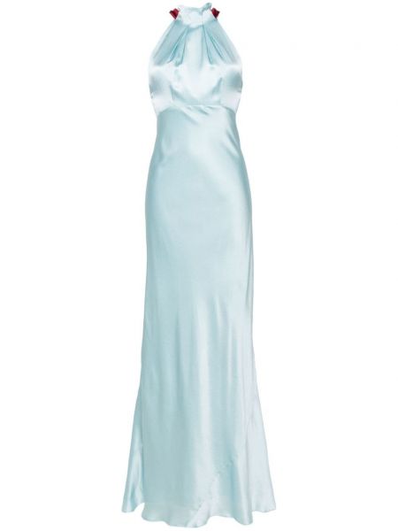 Kleid mit plisseefalten Saloni