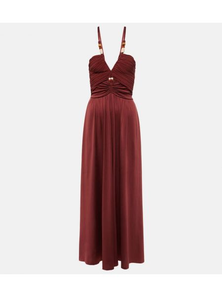 Perlen trägerkleid Diane Von Furstenberg braun