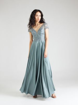 Βραδινό φόρεμα Luxuar μπλε