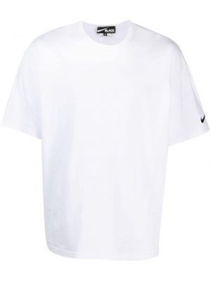 Bavlněné tričko s výšivkou Black Comme Des Garçons