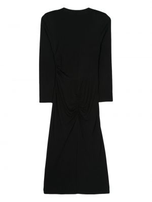 Robe mi-longue Dvf Diane Von Furstenberg noir