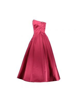 Sukienka midi Rochas różowa
