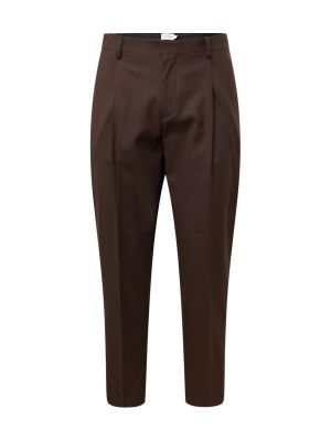 Pantalon plissé Topman marron