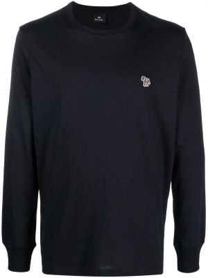 Sebra-trykk sweatshirt Paul Smith blå