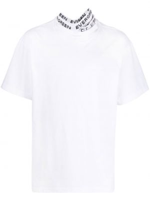 Βαμβακερή μπλούζα Y Project λευκό