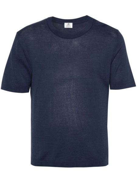 Kokvilnas t-krekls Borrelli zils