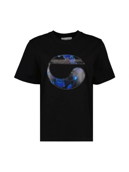 Oversize t-shirt Coperni schwarz