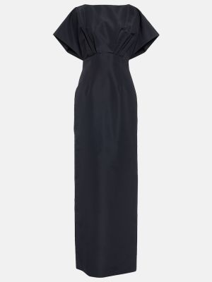 Μάξι φόρεμα Carolina Herrera μαύρο