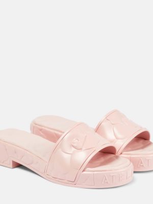 Cipele s cvjetnim printom Valentino Garavani ružičasta
