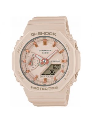 Наручные часы CASIO G-Shock Японские наручные часы Casio G-SHOCK с хронографом кварцевые, будильник, хронограф, таймер обратного отсчета, секундомер, противоударные, водонепрон