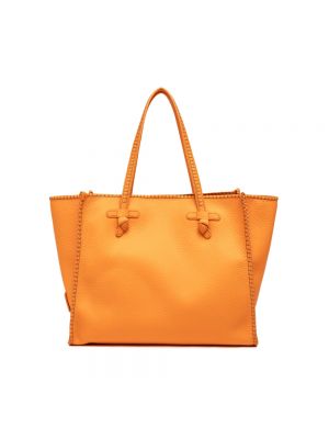 Shopper handtasche mit taschen Gianni Chiarini orange