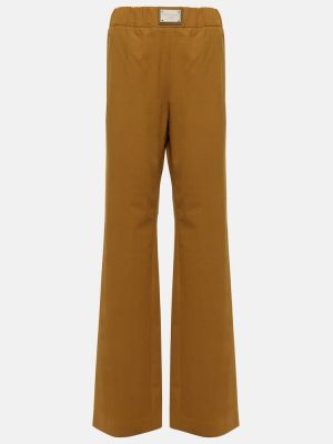 Pantalon en laine Dolce&gabbana marron