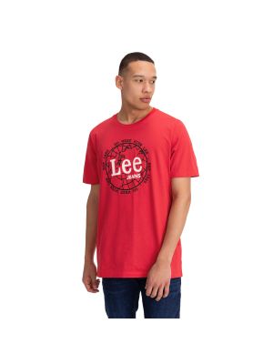 Polo majica Lee rdeča