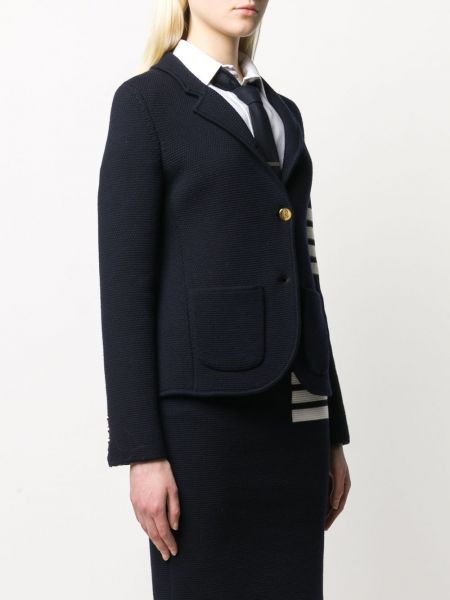 Marynarka Thom Browne niebieska