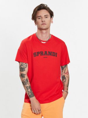 Priliehavé tričko Sprandi červená