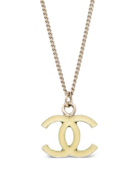 Pendentif Chanel Pre-owned blanc