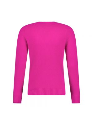 Jersey de cachemir de tela jersey con estampado de cachemira Avant Toi rosa