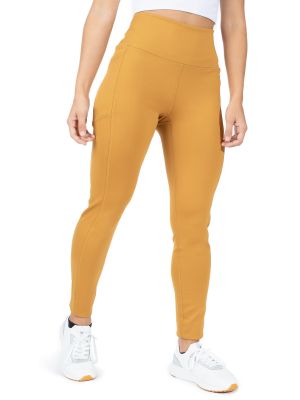 Αθλητικό παντελόνι Spyder κίτρινο