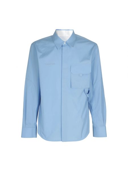 Koszula klasyczna Helmut Lang niebieska
