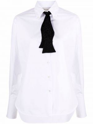 Camisa con lazo Ermanno Firenze blanco