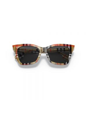 Okulary przeciwsłoneczne w kratkę Burberry