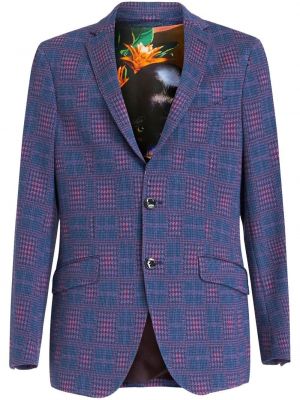 Tryckt blazer Etro blå