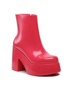 Členkové topánky Melissa ružová