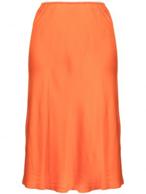 Satenska suknja Nº21 narančasta