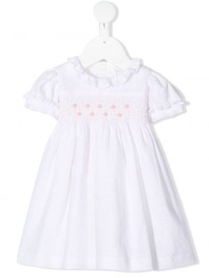 Ruffle dress for jenter Siola hvit