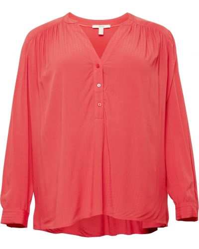 Блуза Esprit Curves червено