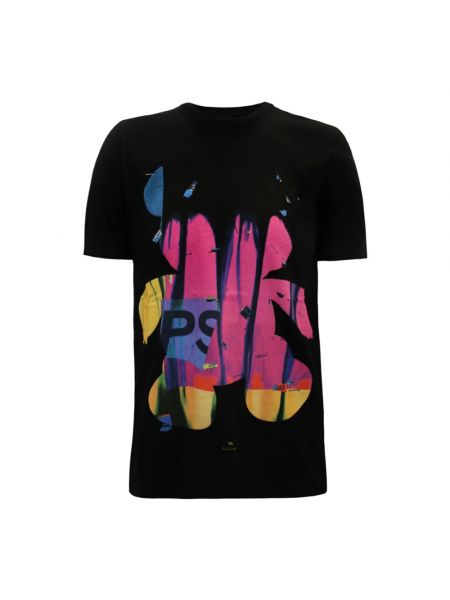 Casual slim fit t-shirt Ps By Paul Smith schwarz