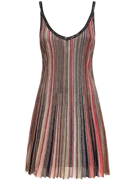 Mini vestido con lentejuelas de punto Missoni