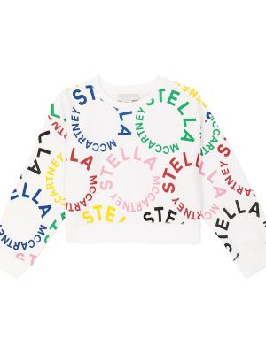 Jersey bomull hettegenser for jenter Stella Mccartney Kids