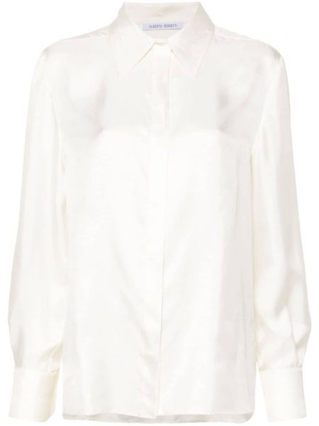 Top Alberta Ferretti hvid