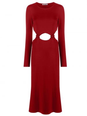 Макси рокля Reformation червено