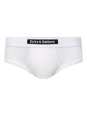 Хлопковые трусы Dolce & Gabbana черные