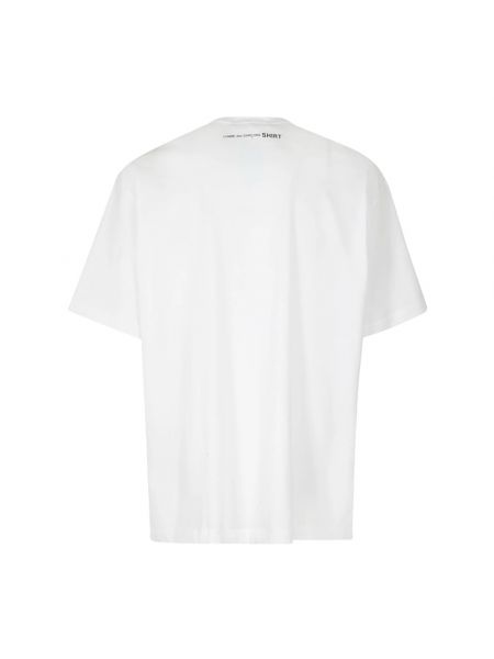 Camiseta de punto Comme Des Garçons blanco